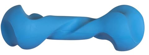 JACK AND VANILLA, Interaktives Hundespielzeug aus gedrehtem Knochen, Speckduft, langlebig und ungiftig, ideal zum Spielen drinnen und draußen, 11 cm, Mehrfarbig, Playscent-Modell