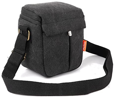 NBCNZCTSAS Camera Bag Photo Shoulder Case Fit For Sony A6300 A5100 A6000 A5000 NEX-7 RX100 II III IV V NEX-5T/5R/5C NEX3 Fit For Sony Rx100 Camera Case(Nero)