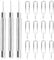 15 Pcs Spilla di Espulsione della Scheda SIM, Spilli Estrattori per Rimozione Scheda SIM, Inossidabile Strumento Rimozione Della Scheda SIM, SIM Card Pin, per Rimuovere il Vassoio Della Scheda SIM