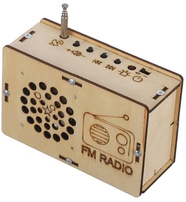 Gatuida Radio-bausatz Zum Selberbauen Für Junge Mädchen Stem-lernspielzeug Experimentierkasten Mit Anleitung Elektronik Jungen Und Mädchen Ab Jahren Wissenschaftsprojekt Bildung