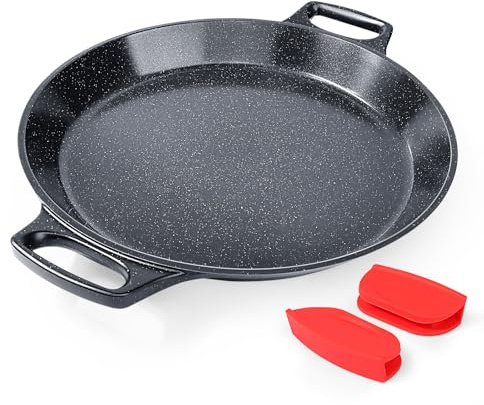 GiPP Padella Antiaderente per Paella da 36 cm, 6-8 Porzioni