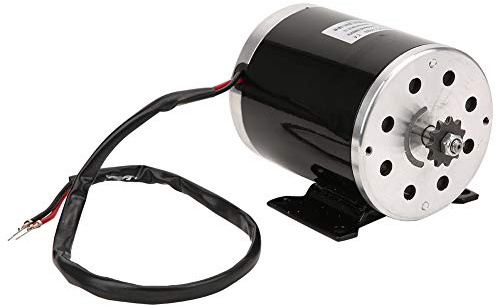 Tomantery Langlebiger 500-W-Metallbürstenmotor mit Großer Leistung für Elektrofahrzeuge, Hochgeschwindigkeitsmotor für Zwei-/Vierrad-Roller, 12 V Gleichstrom, 4200 G