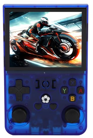 Yinhing Console de Jeu Portable R36PRO avec écran de 3,5 Pouces, Résolution 640 X 480, Batterie 4000 MAh, Prend en Charge Plus de 60 émulateurs, Plusieurs Jeux, Expérience Système Innovante (128GB)