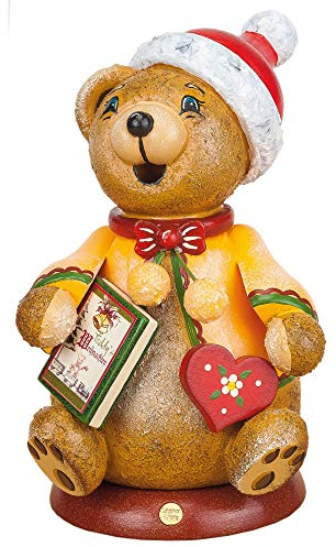 Hubrig Wichtel, Teddys Weihnachtsgeschichte, Golden, Figurine, Neuheit 2015