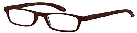 I NEED YOU Lesebrille Zipper / +2.00 Dioptrien / Braun