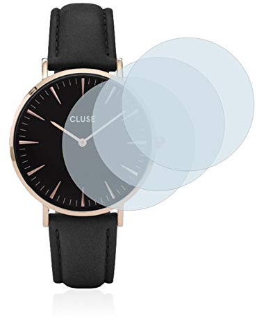 brotect Protection Écran Verre pour Cluse La Boheme (38 mm) (3 Pièces) Film Protecteur Vitre 9H [Anti-Rayures, Transparent]