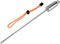 Asixx Tauch-Pointer-Stick, Scuba Diving Stick Scuba Diving Point Rod Bunte Edelstahl-Tauchgeräusche mit Lanyard für Tauchsport(Orange)