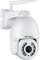 SV3C 【Tracciamento automatico HD 5MP Telecamera wifi Esterno con Visione Notturna a Colori, Rilevamento Umanoide, Videosorveglianza WiFi Esterno con Zoom Ottico 5X, Pan 355° Tilt 120°,Audio a 2 vie