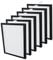 Spares2go HEPA Filter for Meaco 12L 12LE Low Energy Platinum Dehumidifier and Air Purifier (Pack of 6 Filters)