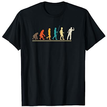 Evolution Darts Player Dartboard Pfeil Dartist T-Shirt