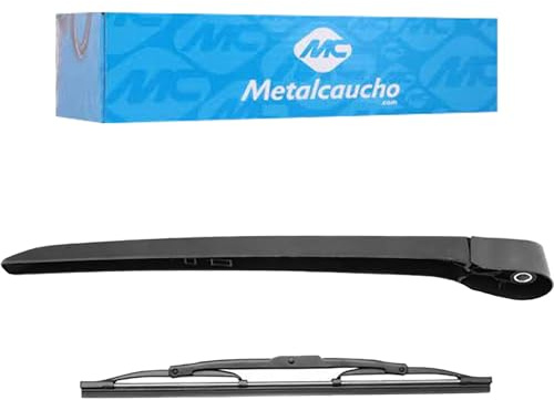 Metalcaucho 68457 Heckscheibenwischer + Arm Hinten 290mm Kompatibel mit VOLVO V60 155, 157