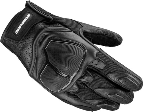 SPIDI NKD Motorradhandschuhe (Schwarz, L)