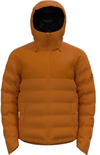 Odlo Herren Severin N-Thermic Hoodie Jacke, Honey Ginger, L
