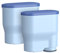 GLACIER FRESH filtre à eau compatible avec Philips® AquaClean® CA6903/10, CA6903/22, CA6707/20 et machines à café Saeco® et Philips®, anti-calcaire, certifié IAPMO R&T (2 pièces)