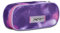 Seven Portapenne Scuola Round Plus, Viola Fucsia, Bubble Street, Bustina Ovale Con Tasca Interna ed Elastici Porta Penne, Accessori Zaino, Elementari, Medie, Superiori, Bambina Ragazza