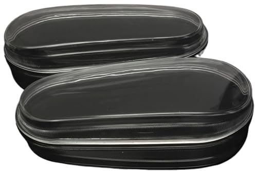YAKISA Auto-Scheinwerferschirm Für VW Für Golf 4 Für MK4 Für R32 1999-2005 Scheinwerfer Lampe Abdeckung Shell Paar Auto Scheinwerfer Licht Objektiv Abdeckungen Staub Shell Scheinwerferblenden
