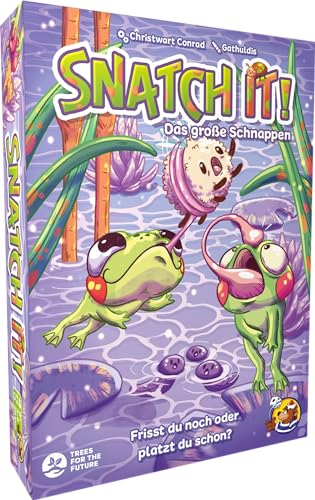 HeidelBär Games - Snatch It! - Kartenspiel Familienspiel - Deutsch - 3-6 Personen - ab 8 Jahren