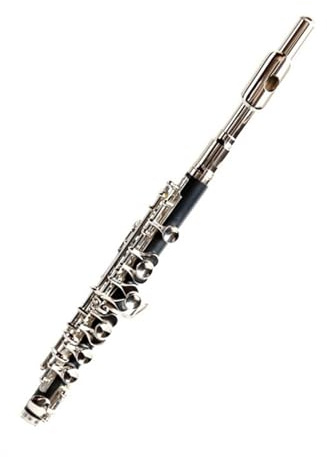 Flauto Strumento per flauto placcato in argento in chiave C con custodia leggera