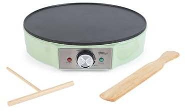 Giles & Posner Sorbet Gloss Crepe Maker, 30 Cm Non-Stick Plate