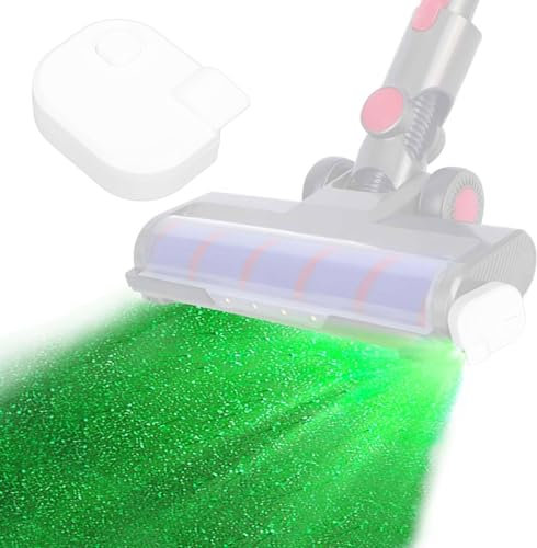 Staubsauger-Stauberkennungslicht, 200 MAh Wiederaufladbare Staubanzeige, LED-Lichtaufsatz, Staubsauger-Zubehör für Hai, Eureka, Mikroskopischer Staub und Katzenhaare von Hunden