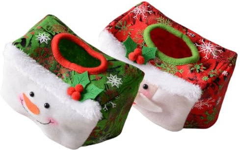KITANDOVE 2er Packung Papiertütenhüllen Für Weihnachtsfeiern Papiertüten-schutzhüllen Party-Dekorationen