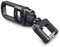 Auto Schlüsselanhänger aus Metall für BMW M M2 M4 M5 M6 M8 X1 X2 X3 X5 X6 M135i M240i Z4 328i X7, Schwarz Schlüsselanhänger für Auto mit,Autozubehörersatz für Mann und Frau