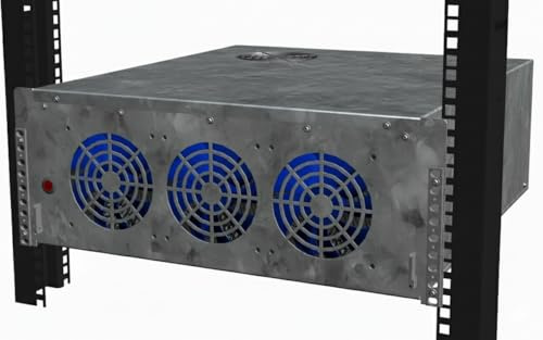 R-CASE 6 ATX RAL - Boîtier rack 19 pouces, 4U size, ATX, 12xHDD, 4 x SSD