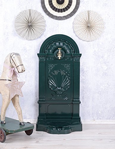 Style Ancien Exposition Fontaine, Fontaine Ornementale, Fontaine de Jardin, Fontaine, eisenbrunnen pour Le Jardin, la terrasse ou Belle à la Maison, en Vert - Palazzo Exclusif