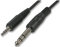 Aptii 3.5mm Stereo Jack Male to 6.35mm Male cable lead 1.8m