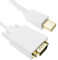 BeMatik - Cable mini DisplayPort macho a VGA macho de 1 m