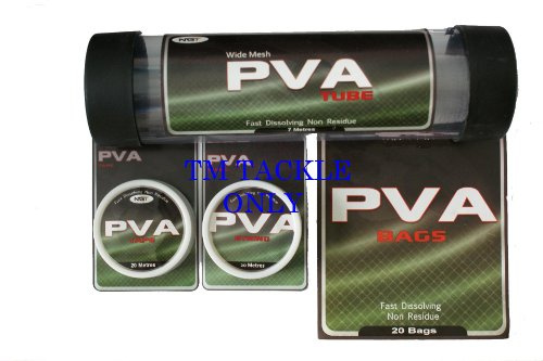 Karpfenfischer-Set PVA mit Beuteln, Netz, Schnur und Tape