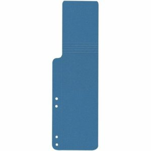Connect Aktenschwänze 100x320mm 320g/qm 4-fach gelocht VE=100 Stück gelb