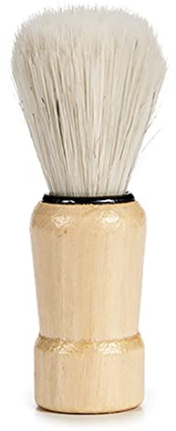RASIERPINSEL 10cm mit Holzgriff Buche Rasur Pinsel Nassrasur Rasieren 28