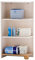 möbelando Mehrzweckregal Regal Holzregal Standregal Kinderzimmer Babyzimmer Helsinki I