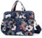 kayond Watercolor Orchid Patten Canvas Laptop Shoulder Messenger Bag Case Sleeve for 13.3 Inch Laptop and Macbook Air 13,Macbook Pro 13/14 (13-13.3 inch, Watercolor Orchid)