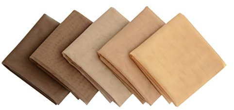 1/4 Yard Swiss Lace Net for Wig Making und Perückenkappen Spitzenperücken Material Lace Closure (Dunkelbraun)