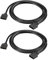 sourcing map ARGB Splitter Cable Female to Female 3 Pin Extension Connector Cord Wire for 5050 3528 LED Light Strips 50cm Length 2Pcs