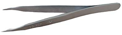 Horotec MSA 10.307 Montage und Demontage Federstege Zange Pinzette, silber, Modern
