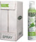 SPRAYLEGGERO Natives Olivenöl Extra Aromatisiert mit Basilikum 6x200 ml - durch die Praktische Sprühflasche Können Sie bis zu 90% des Öls Einsparen