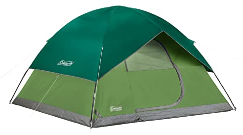 Coleman Uni – Erwachsene Sundome Tent Zelt, Fichtengrün, Contains PFAS