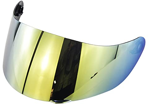 GoolRC Visiere Casque Remplacement de visière de lentille de Casque de Bouclier de Vent de Moto Compatible avec Le Casque intégral d'agv K1 K3SV K5