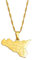 Halskette Mit Anhänger Mit Anhänger Aus Italien, Sizilien, Land, Städte, Name, Aufdruck, Patriotischer, Zierlicher Schmuck, Italienischer Ethno-Stil, Hip-Hop, Damen Herren, Unisex-Geschenke, G