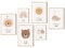 MeinBaby123® Affirmationsbilder | 6er Set DIN A4 & DIN A5 | Bilder Kinderzimmer Poster | Babyzimmer Deko | Wandposter Premium (Affirmations Poster V3)