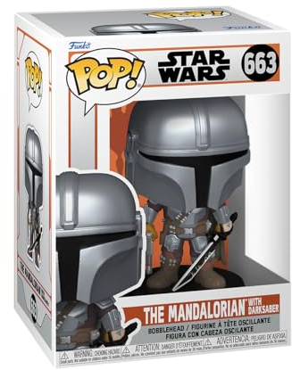 Funko Pop! Vinyl: Star Wars: The Mandalorian S9 - Vinyl-Sammelfigur - Geschenkidee - Offizielle Handelswaren - Spielzeug Für Kinder und Erwachsene - TV Fans - Modellfigur Für Sammler und Display