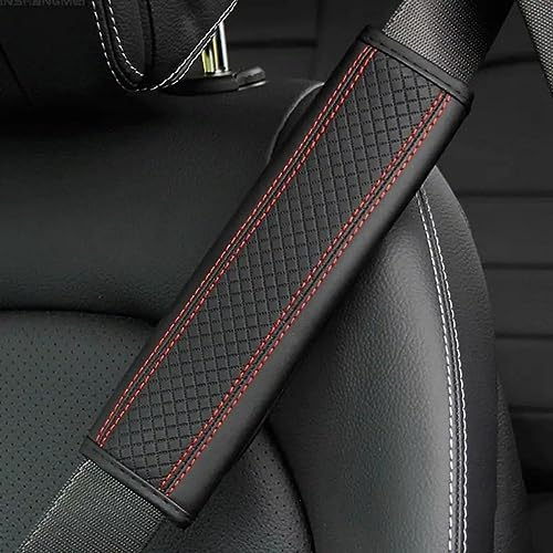 OYTHO Auto Gurtpolster für VW Passat/Polo/Tiguan/Touareg/Touran/T-Cross/T-ROC/Up!, Gurtschutz Auto Innere ZubehöR Auto-Sicherheitsgurtbezug Sicherheitsgurt Schulterpolster Gurtschoner