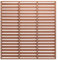 Festnight Gartenzaun Zaunelement WPC Lamellenzaun Sichtschutzzaun Garten Sichtschutz Windschutz Windschutzzaun Gartensichtschutz Gartentor Zaunfeld Zauntor Zaun 180x180 cm Braun
