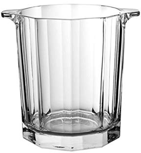 ABNNHK Ice Container Crystal Glass Ice Bucket With Clip Portable Ice Bucket Hotel Bucket Champagne Bucket Beverage Bucket Party Activities And Camping Tablew