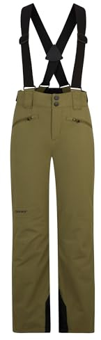 Ziener Unisex Kinder Ski-Hose/Schnee-Hose | wasserdicht, Träger, PFC frei Axi