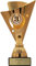 pokal-fabrik.de - Pokal mit Gravur Wunschtext in bronze - personalisierte Auszeichnung und Sport Emblem nach Wahl - 15,5 cm inkl. Marmorsockel - Geschenk-Trophäe