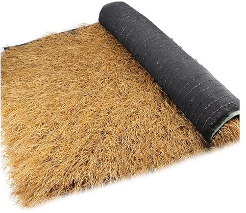 Techo de Paja Artificial Techo de Paja Mexicana Techo de Paja Falsa Techo de Paja para jardín Patio Manualidades de Bricolaje 0,5x11m